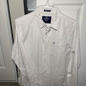 Hollister XS Muscle Fit Epic flex dress shirt